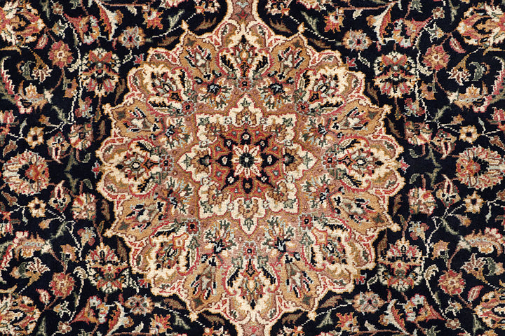 Black Isfahan 4' 5 x 7' 2 - No. 56785 - ALRUG Rug Store