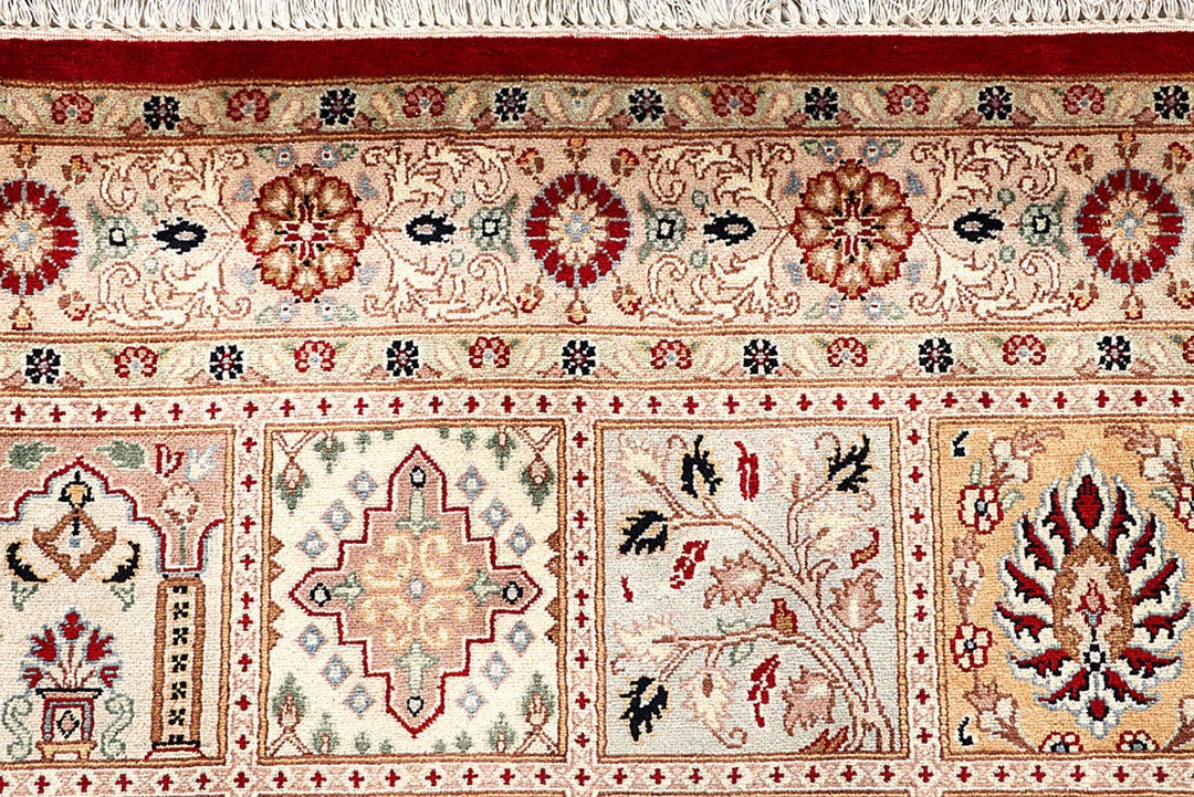 Multi Colored Bakhtiar 4'  6" x 7' " - No. QA87581