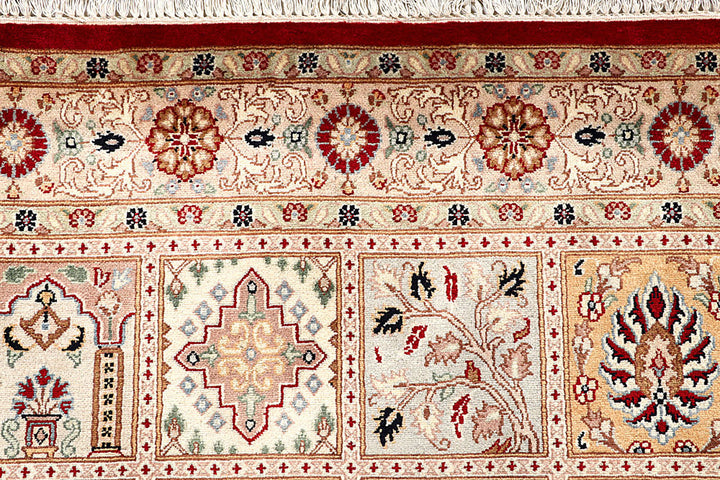 Multi Colored Bakhtiar 4'  6" x 7' " - No. QA87581