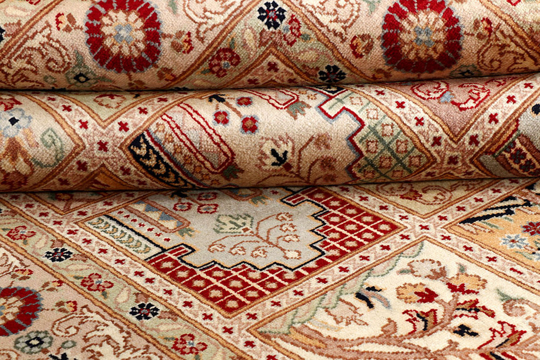 Multi Colored Bakhtiar 4'  6" x 7' " - No. QA87581