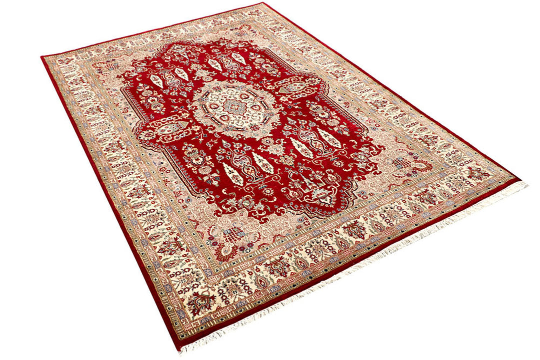Maroon Isfahan 4'  7" x 6'  8" - No. QA52253