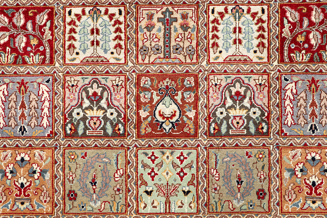 Multi Colored Bakhtiar 4'  6" x 6'  8" - No. QA53138