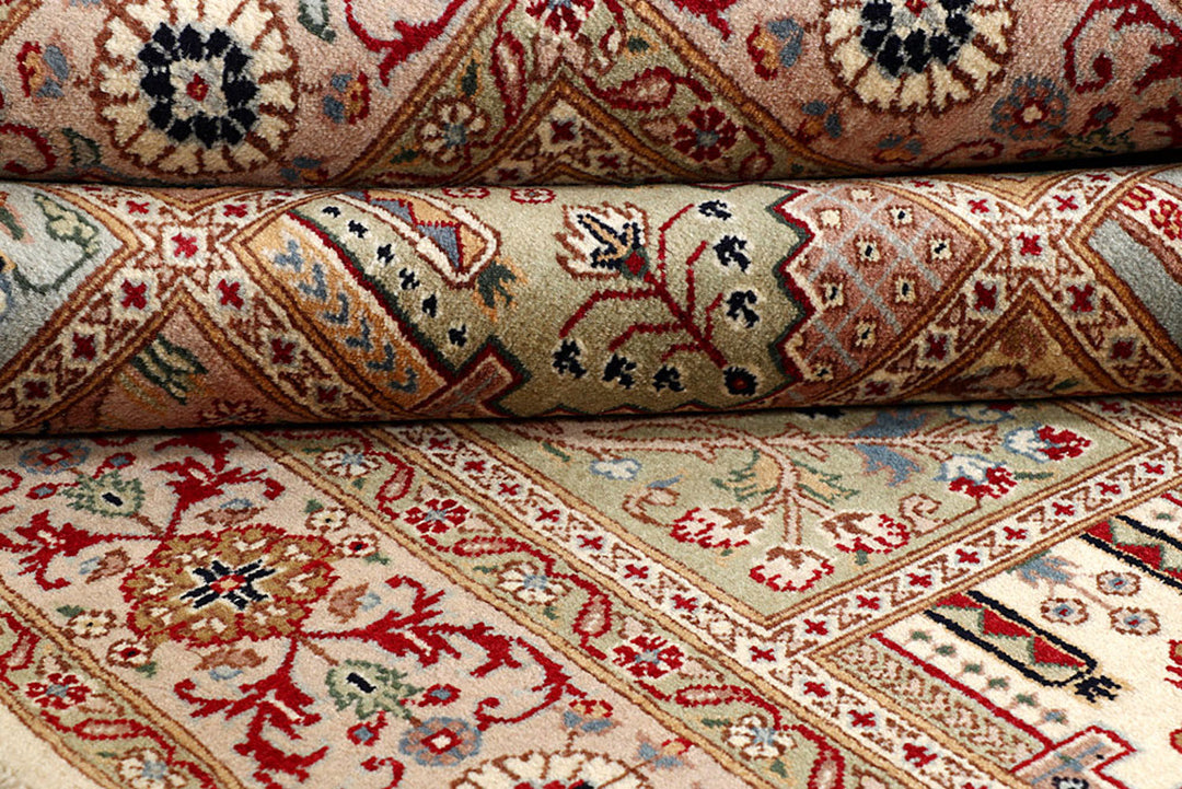 Multi Colored Bakhtiar 4'  6" x 6'  8" - No. QA72076