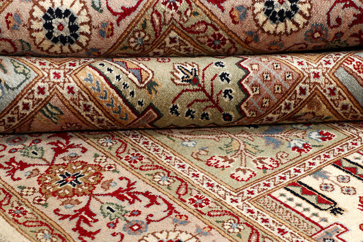 Multi Colored Bakhtiar 4'  6" x 6'  8" - No. QA72076