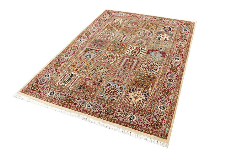 Multi Colored Bakhtiar 4'  6" x 6'  8" - No. QA72076
