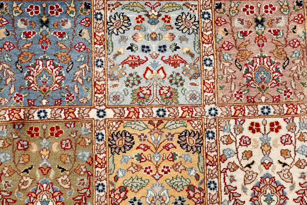 Multi Colored Bakhtiar 4'  6" x 6'  8" - No. QA16639