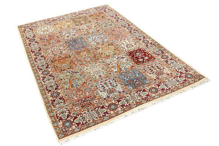 Multi Colored Bakhtiar 4'  6" x 6'  8" - No. QA16639
