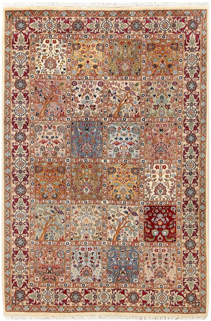 Multi Colored Bakhtiar 4'  6" x 6'  8" - No. QA16639