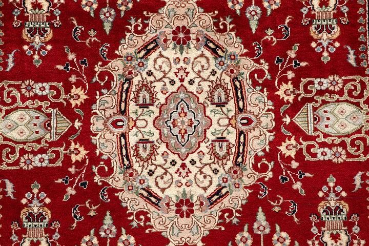 Firebrick Isfahan 4'  5" x 6'  6" - No. QA81741