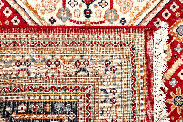 Firebrick Isfahan 4' 6 x 6' 10 - No. 56796