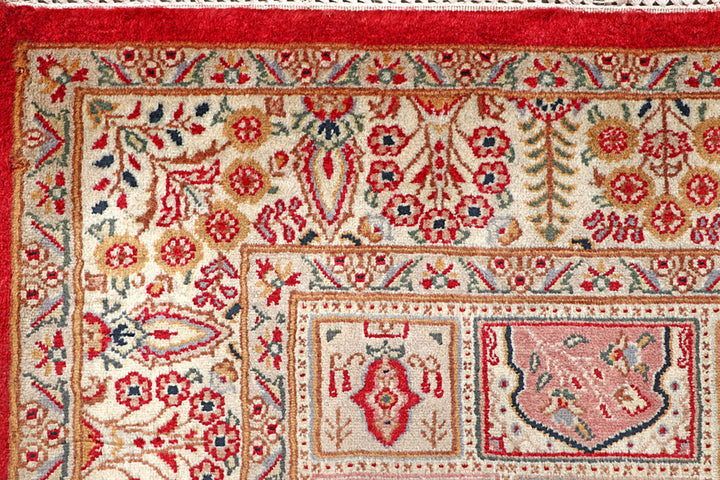 Multi Colored Bakhtiar 4'  7" x 7'  1" - No. QA12452