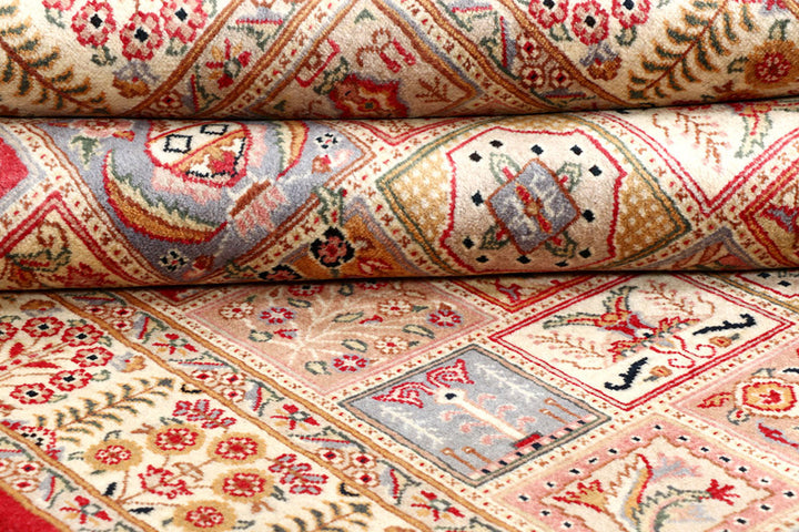 Multi Colored Bakhtiar 4'  7" x 7'  1" - No. QA12452