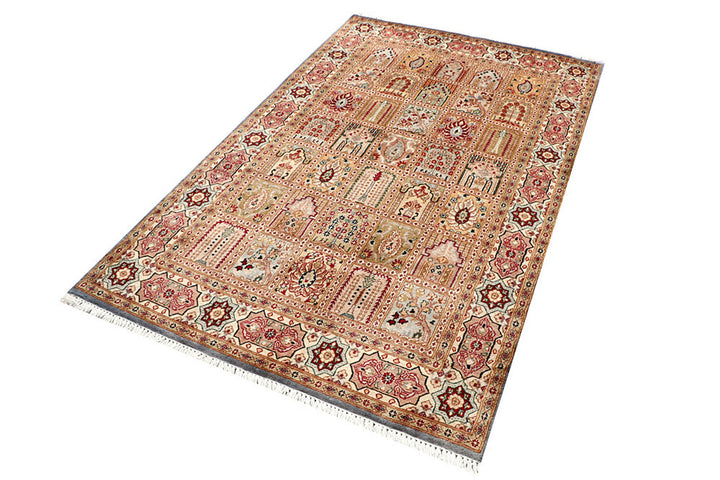 Multi Colored Bakhtiar 3'  11" x 6'  4" - No. QA52226