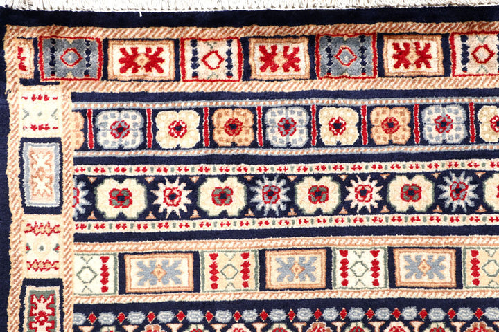 Multi Colored Bakhtiar 4'  6" x 6'  9" - No. QA79770