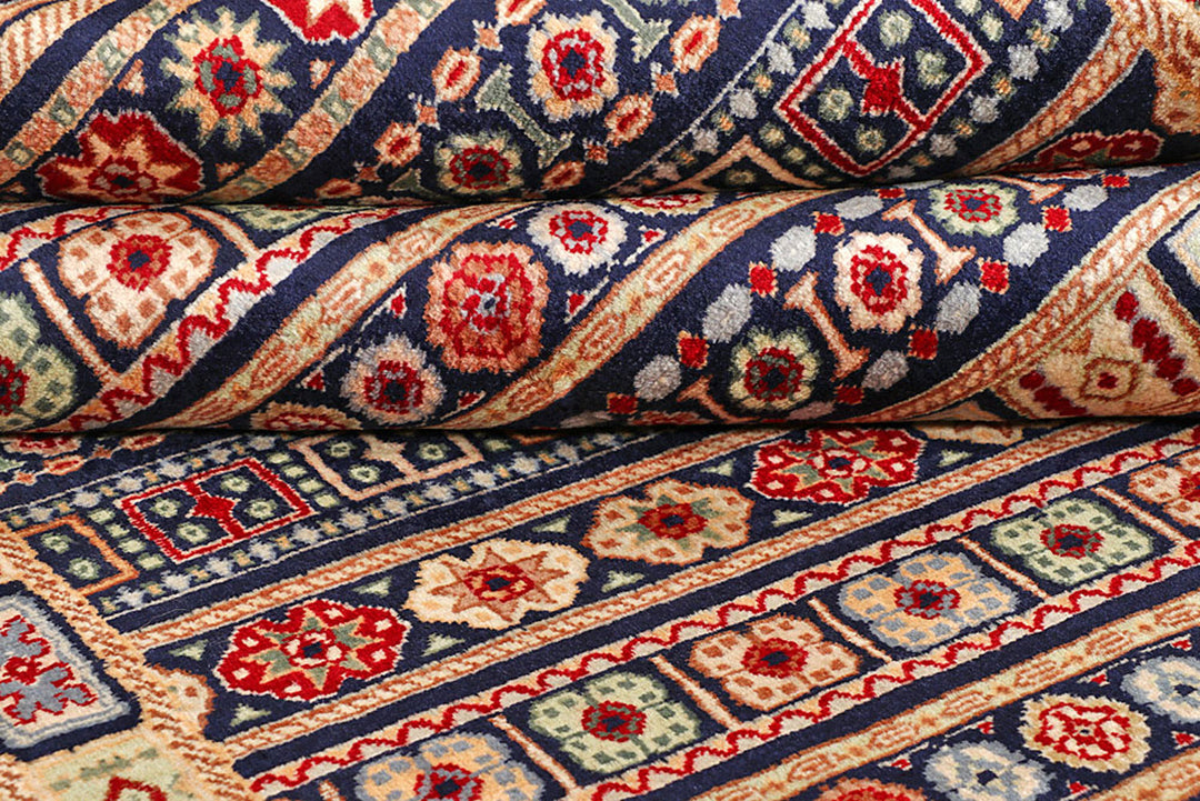 Multi Colored Bakhtiar 4'  6" x 6'  9" - No. QA79770