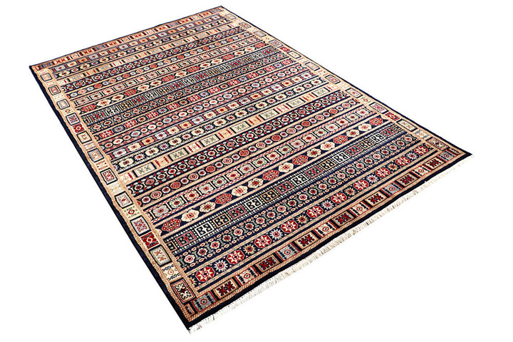 Multi Colored Bakhtiar 4'  6" x 6'  9" - No. QA79770