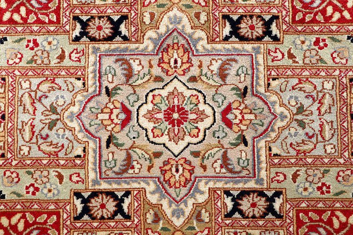 Multi Colored Bakhtiar 4'  6" x 6'  4" - No. QA99727