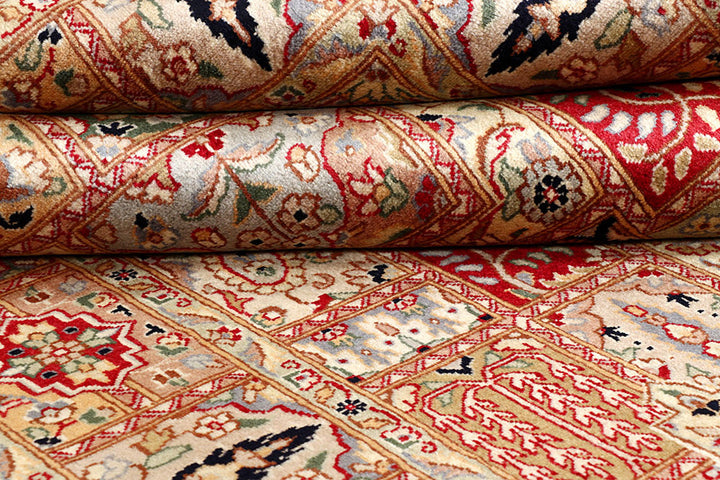 Multi Colored Bakhtiar 4'  6" x 6'  4" - No. QA99727