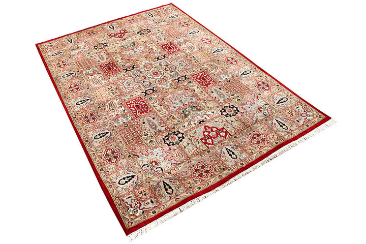 Multi Colored Bakhtiar 4'  6" x 6'  4" - No. QA99727