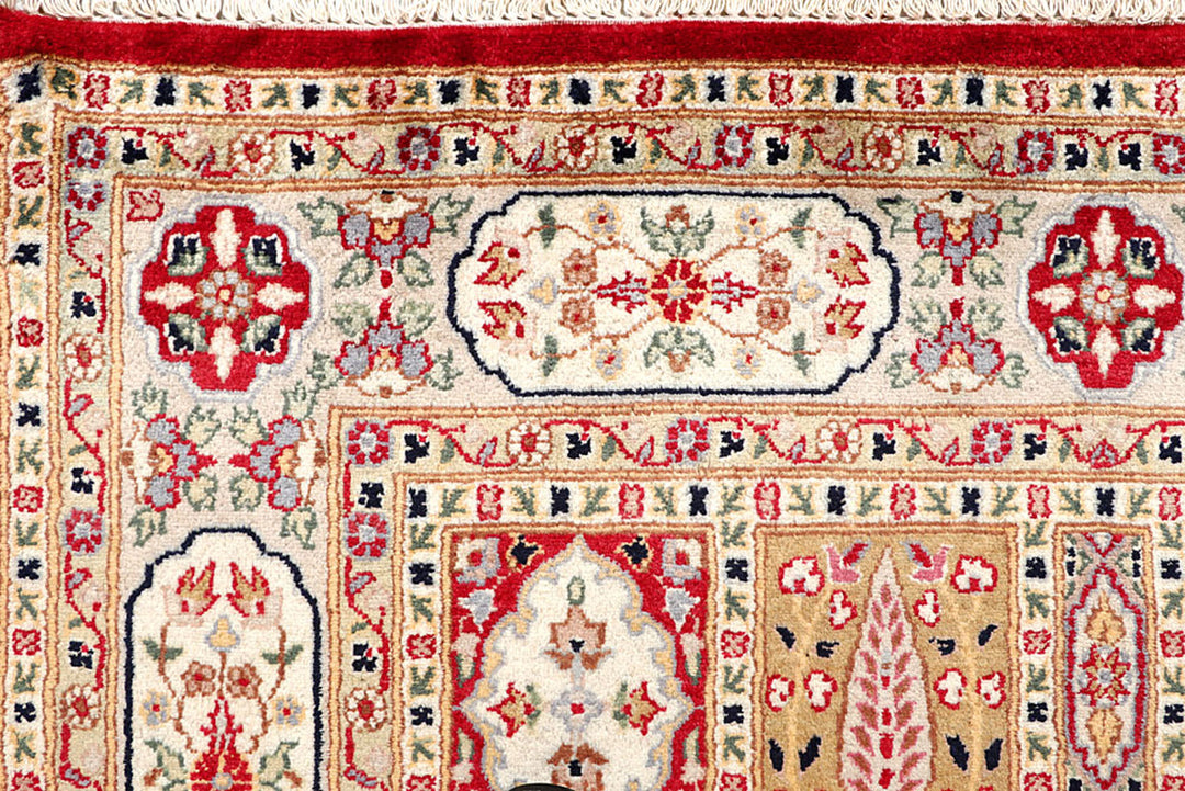 Multi Colored Bakhtiar 4'  x" 6'  1" - No. QA28671