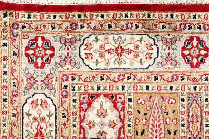 Multi Colored Bakhtiar 4'  x" 6'  1" - No. QA28671