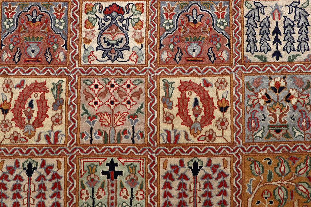 Multi Colored Bakhtiar 4'  4" x 6'  6" - No. QA15560