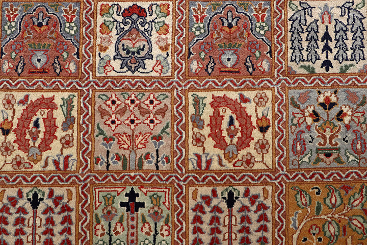 Multi Colored Bakhtiar 4'  4" x 6'  6" - No. QA15560