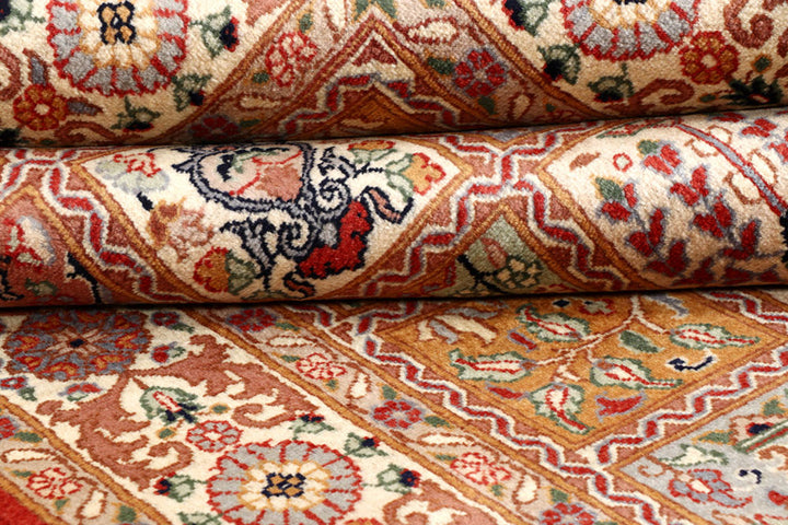 Multi Colored Bakhtiar 4'  4" x 6'  6" - No. QA15560