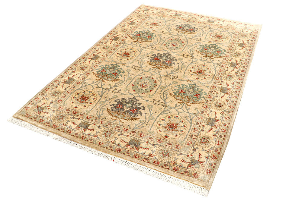 Navajo White Sultanabad 4' 8 x 6' 11 - No. 56804 - ALRUG Rug Store