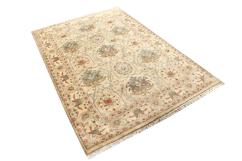 Navajo White Sultanabad 4' 8 x 6' 11 - No. 56804 - ALRUG Rug Store