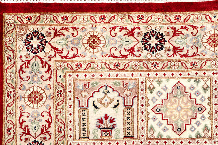 Multi Colored Bakhtiar 4'  6" x 6'  7" - No. QA51673