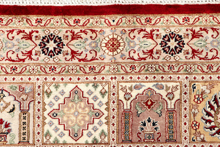 Multi Colored Bakhtiar 4'  6" x 6'  7" - No. QA51673