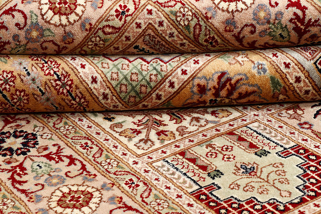 Multi Colored Bakhtiar 4'  6" x 6'  7" - No. QA51673