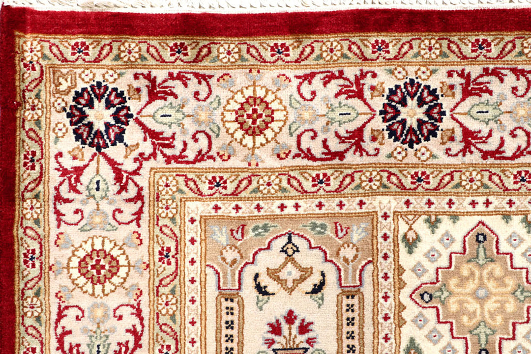 Multi Colored Bakhtiar 4'  6" x 6'  6" - No. QA57306