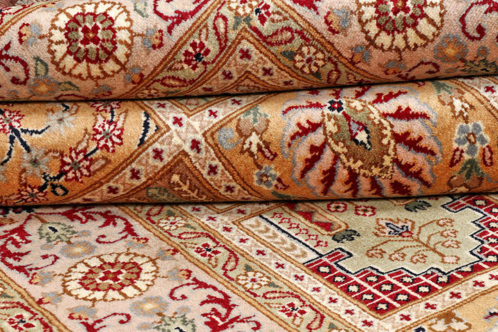 Multi Colored Bakhtiar 4'  6" x 6'  6" - No. QA57306