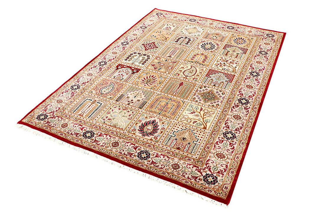 Multi Colored Bakhtiar 4'  6" x 6'  6" - No. QA57306