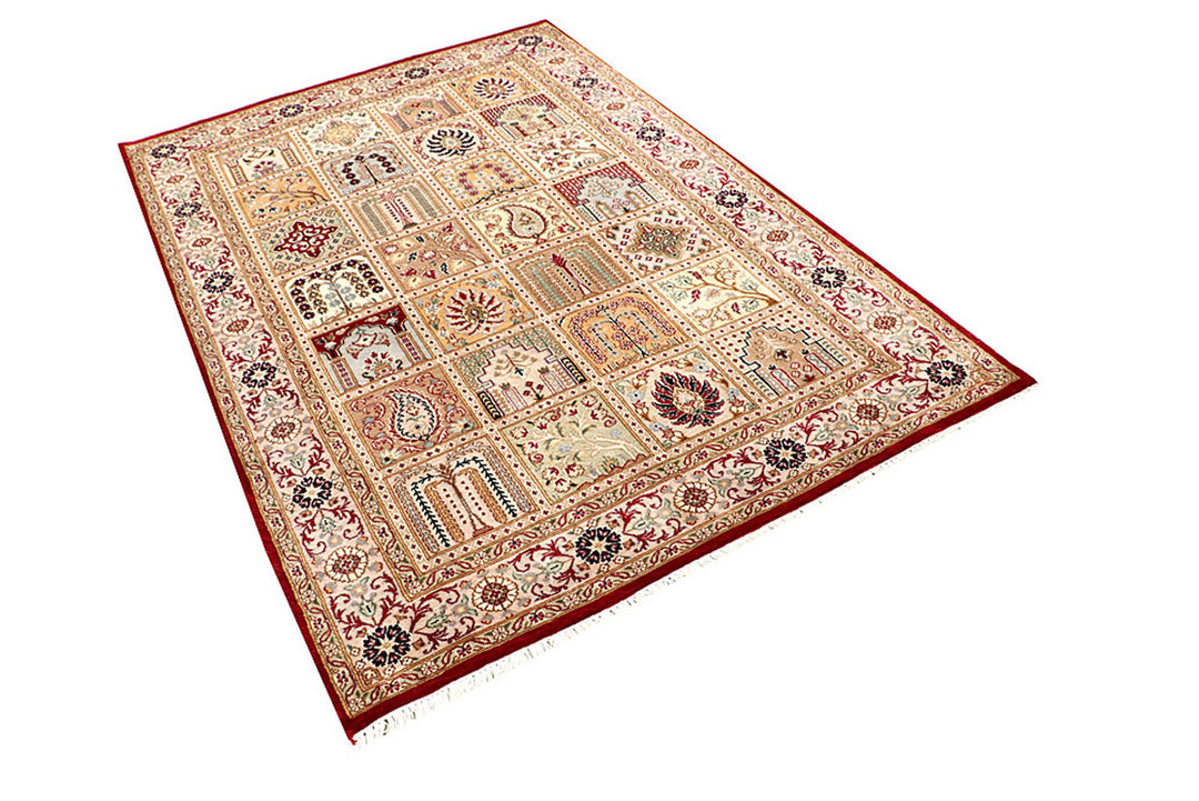 Multi Colored Bakhtiar 4'  6" x 6'  6" - No. QA57306