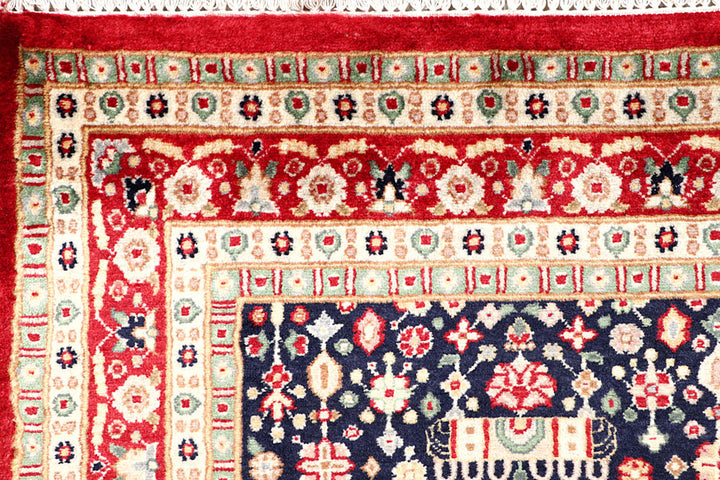 Firebrick Isfahan 4'  6" x 6'  8" - No. QA72092