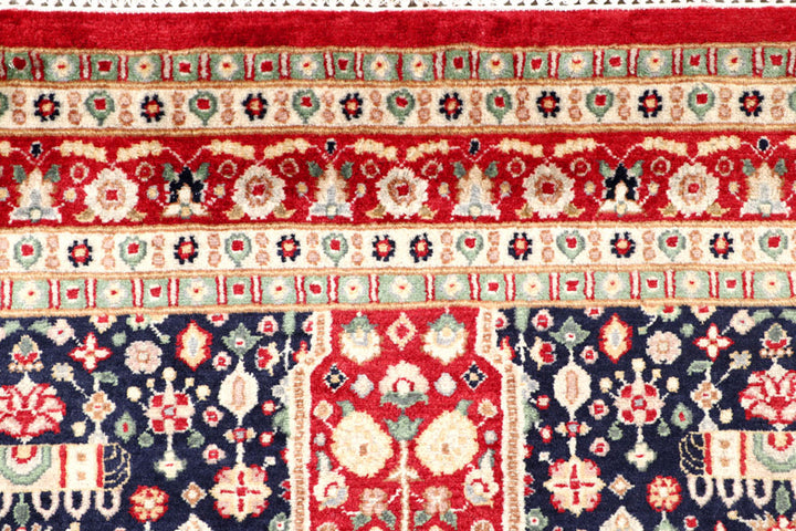 Firebrick Isfahan 4'  6" x 6'  8" - No. QA72092