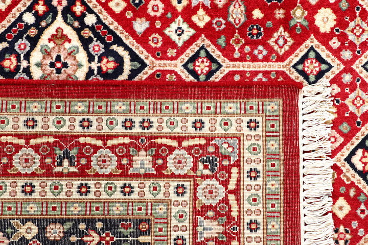 Firebrick Isfahan 4'  6" x 6'  8" - No. QA72092