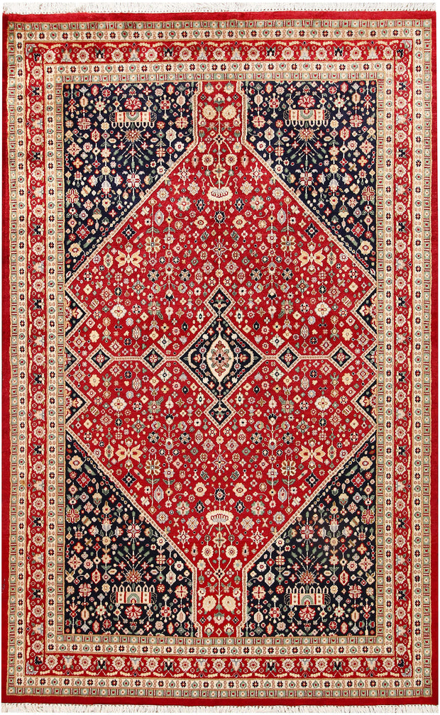 Firebrick Isfahan 4' 6 x 6' 8 - No. 56810