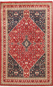 Firebrick Isfahan 4'  6" x 6'  8" - No. QA72092