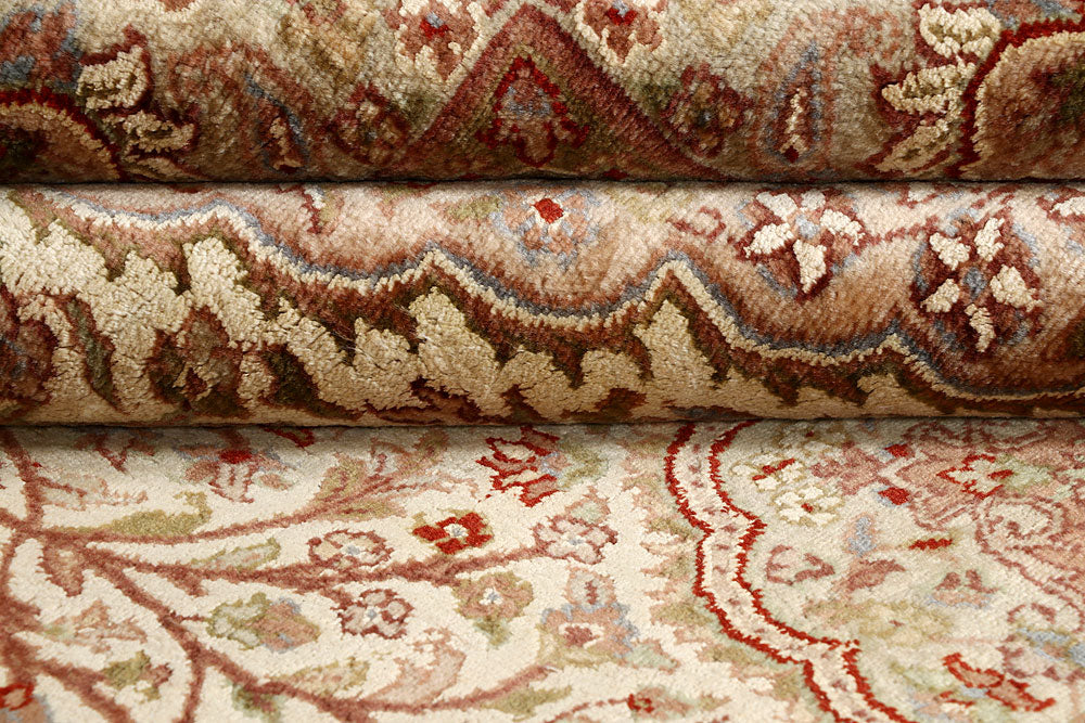 Cornsilk Tree of Life 4' x 6' 4 - No. 56812 - ALRUG Rug Store