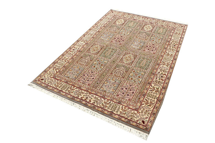 Multi Colored Bakhtiar 4'  1" x 6' " - No. QA38478
