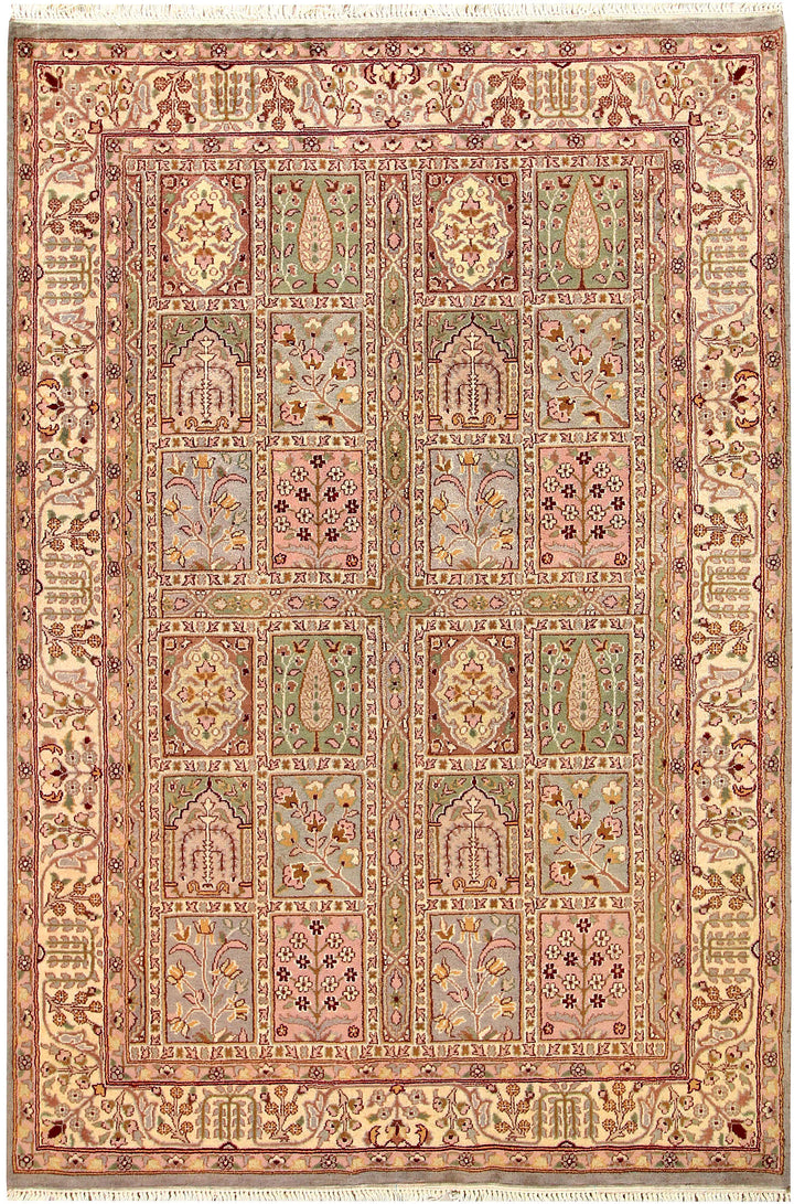 Multi Colored Bakhtiar 4'  1" x 6' " - No. QA38478