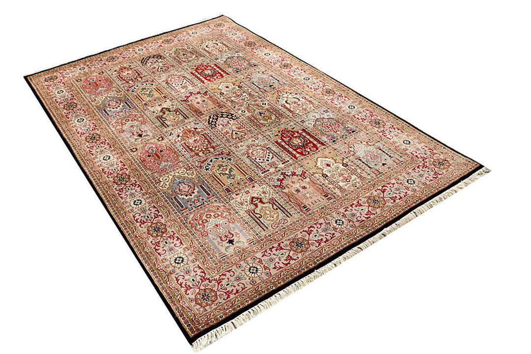 Multi Colored Bakhtiar 4'  6" x 6'  11" - No. QA92436