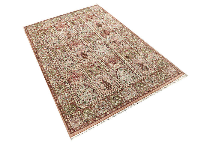 Multi Colored Bakhtiar 4'  1" x 6'  2" - No. QA22934