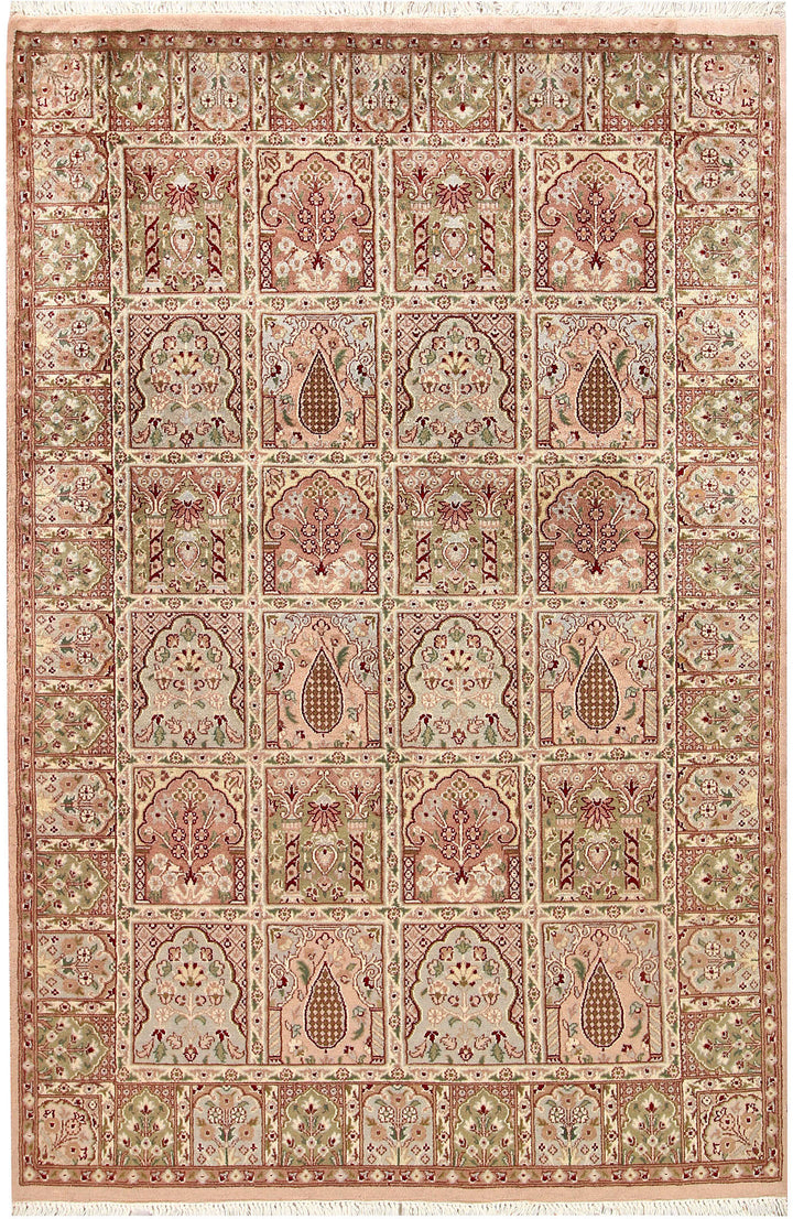 Multi Colored Bakhtiar 4'  1" x 6'  2" - No. QA22934