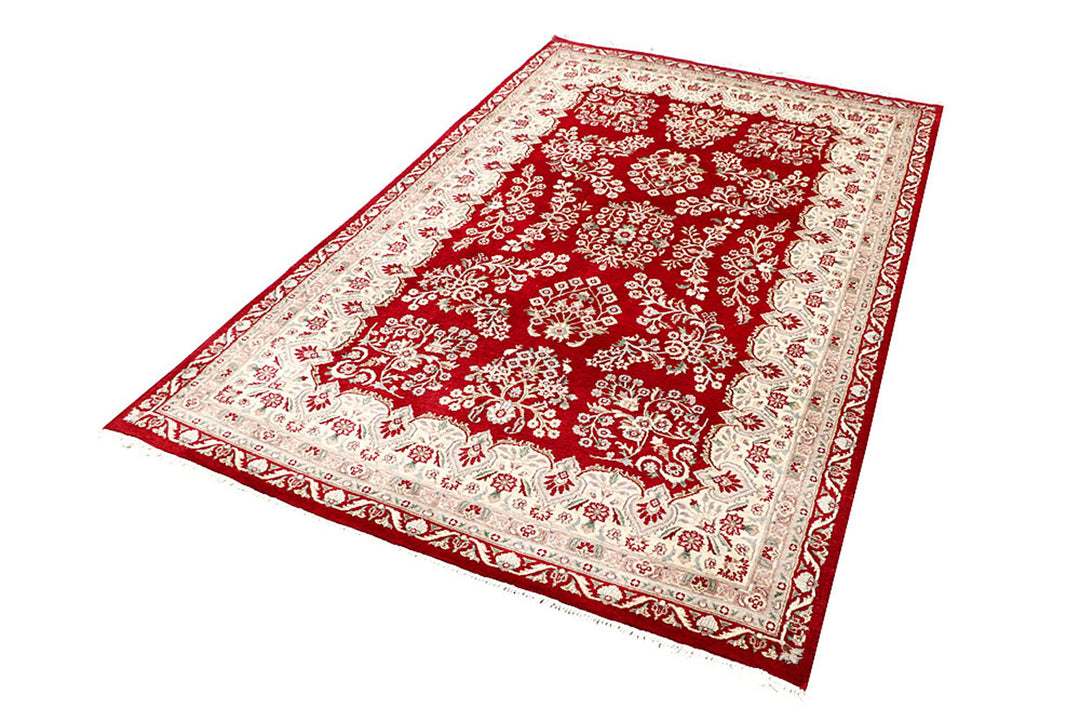 Firebrick Mahal 4'  6" x 7'  3" - No. QA40254