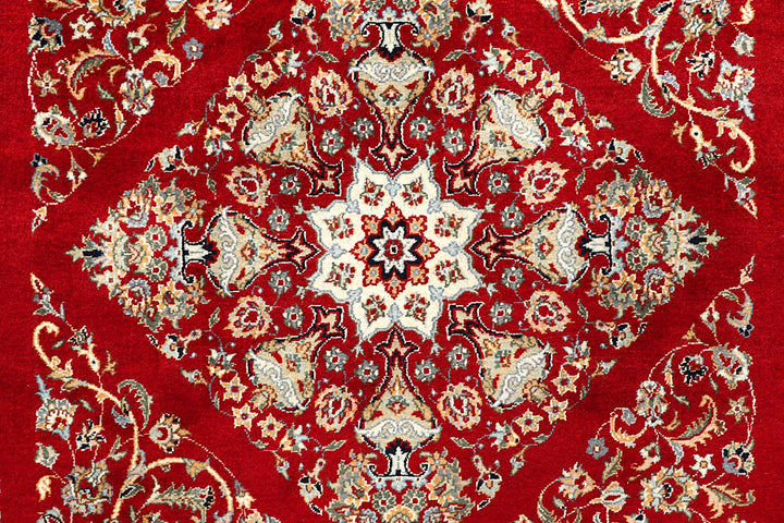 Maroon Mahal 4' 6 x 7' 5 - No. 56825 - ALRUG Rug Store